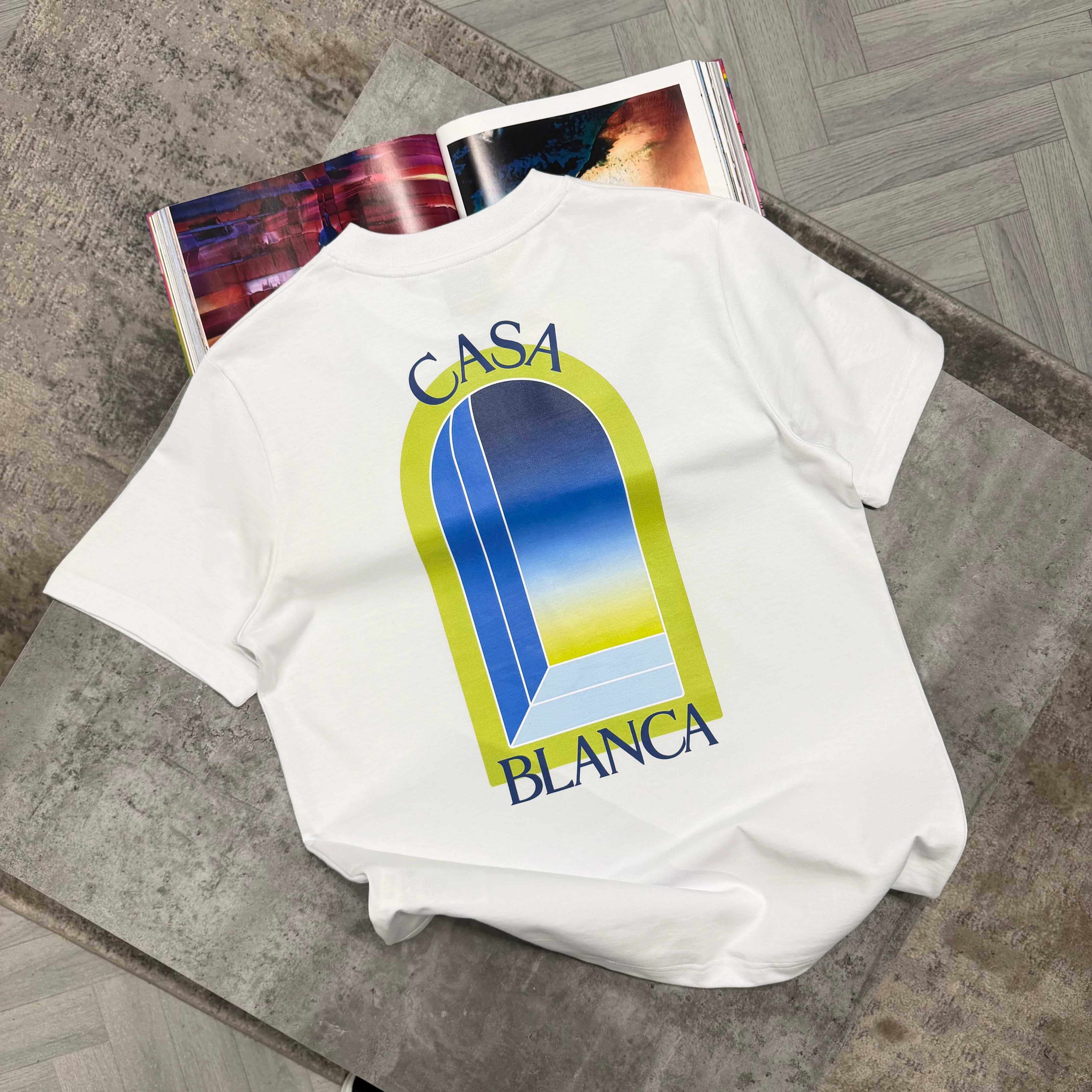 CB ARCH LOGO T SHIRT - WHITE - Image 2