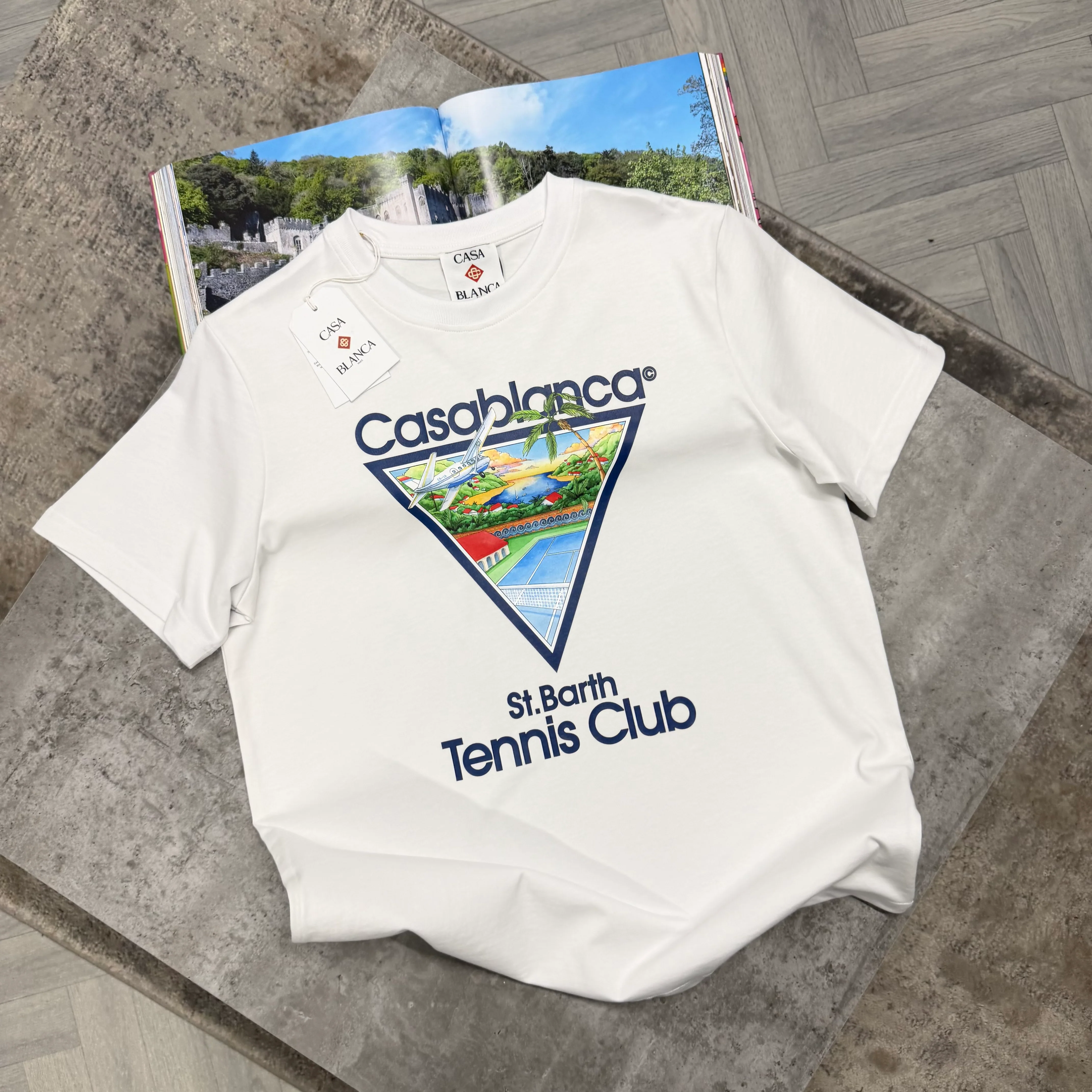 CB ST BARTHS T SHIRT - WHITE