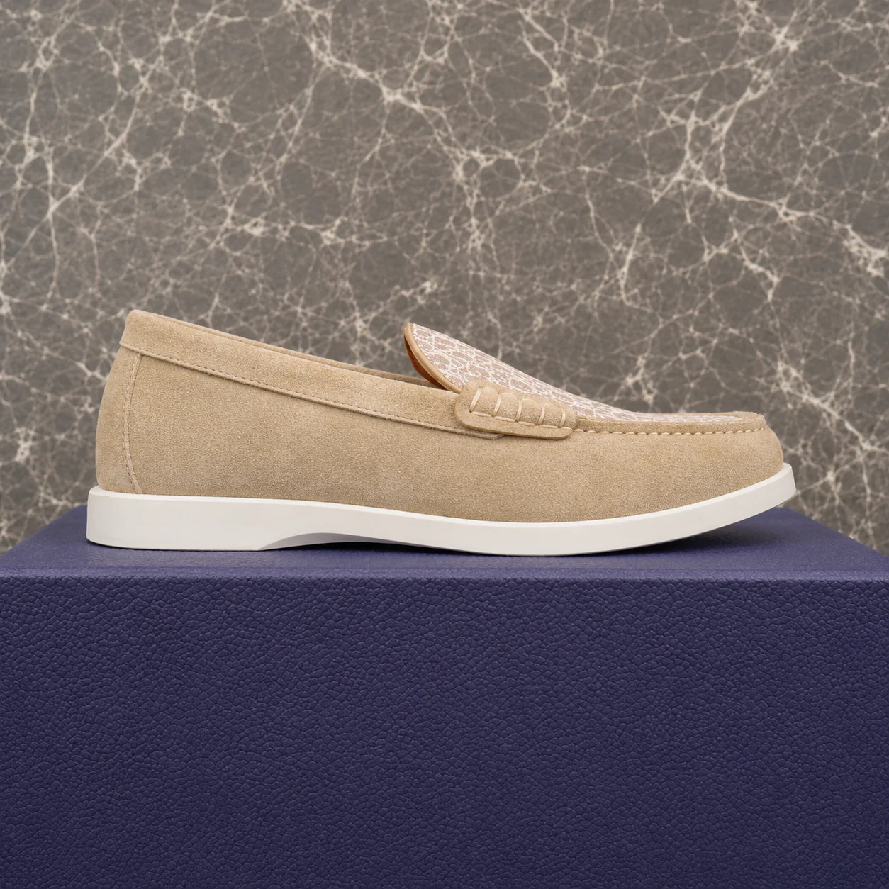 (PRE ORDER) CD OBLIQUE LOAFER - BEIGE - Image 2