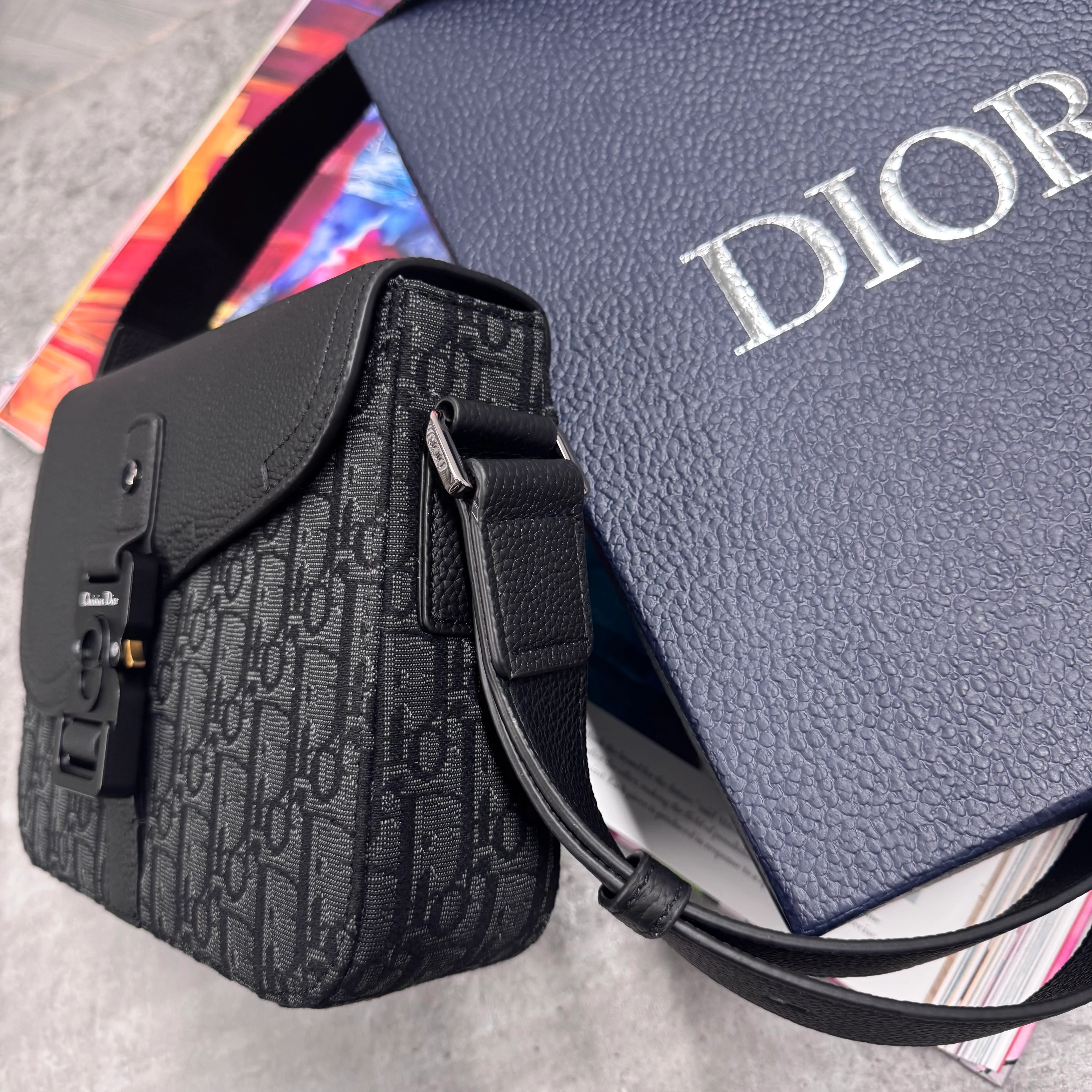 CD SADDLE BAG - BLACK - Image 3