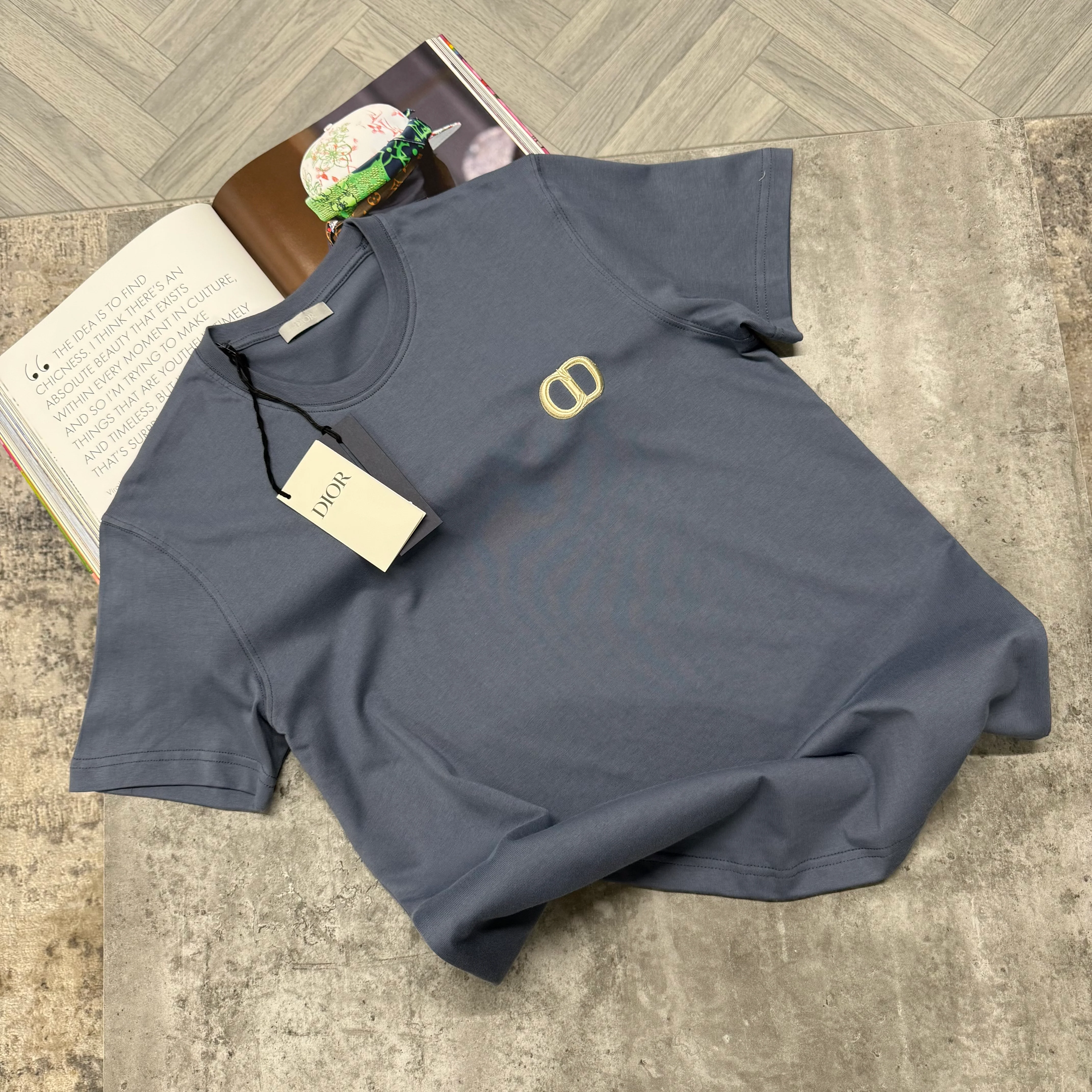 CD T SHIRT - PASTEL BLUE