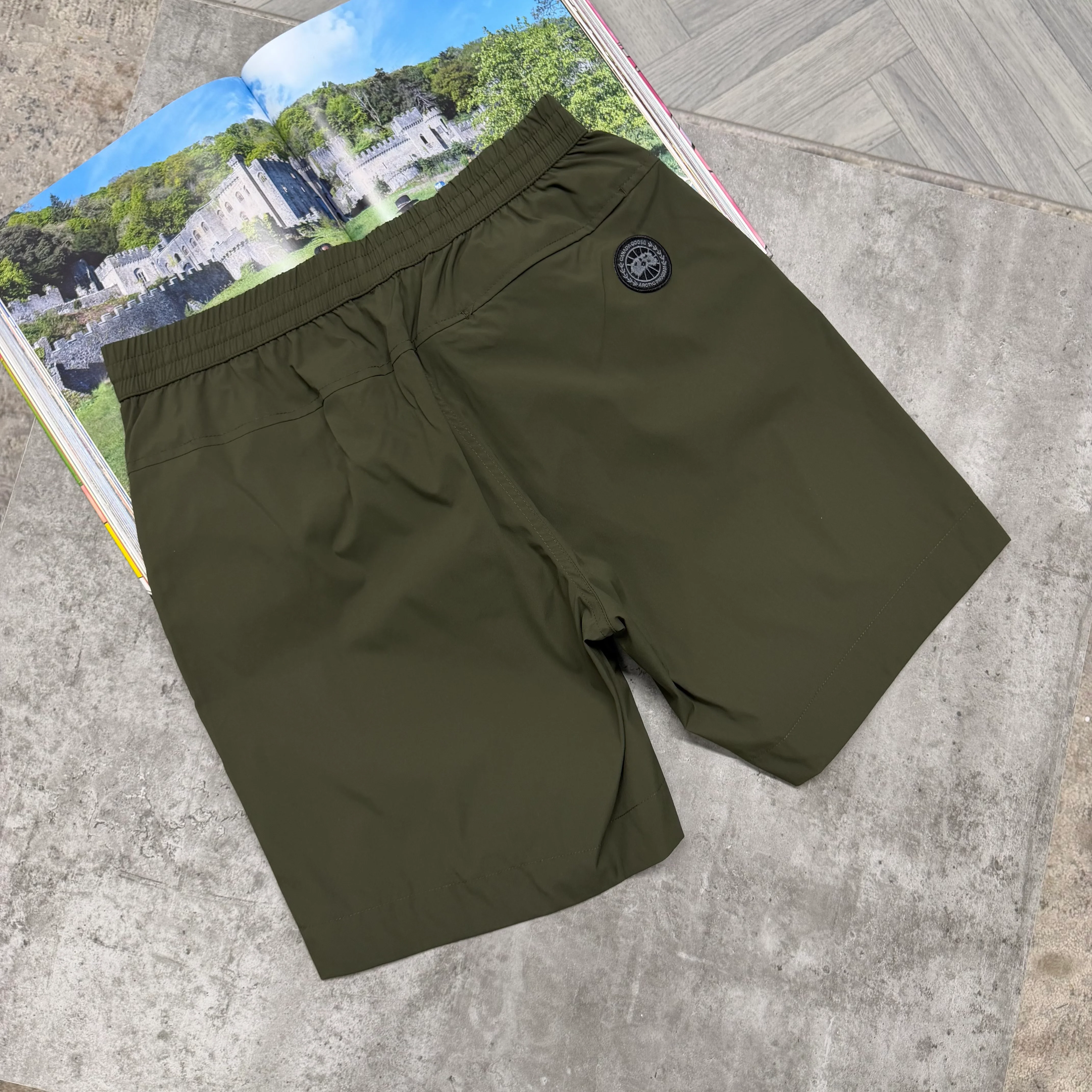 CG BLACK BADGE SHORTS - KHAKI - Image 2