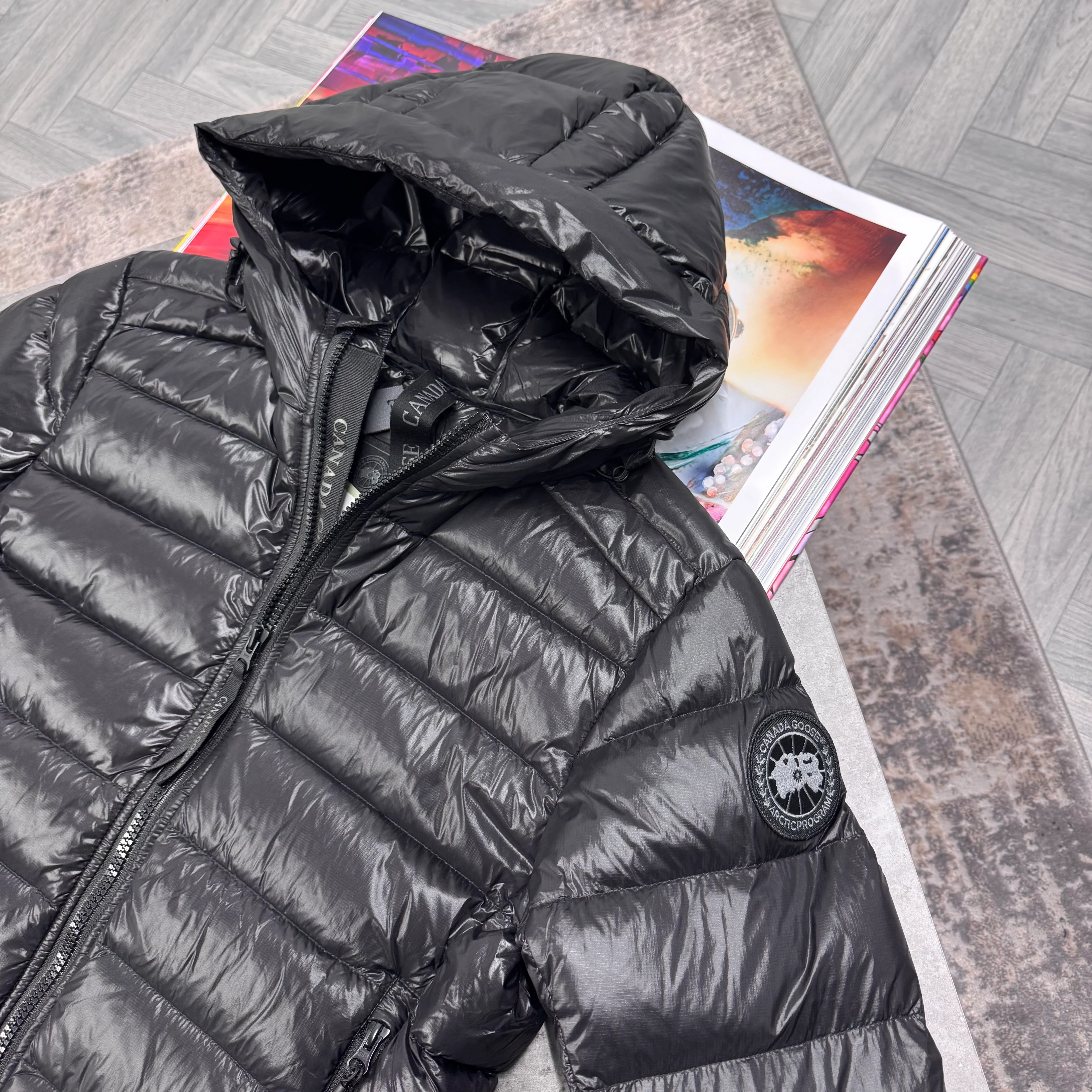 CG CROFTON BLACK BADGE COAT - BLACK - Image 2