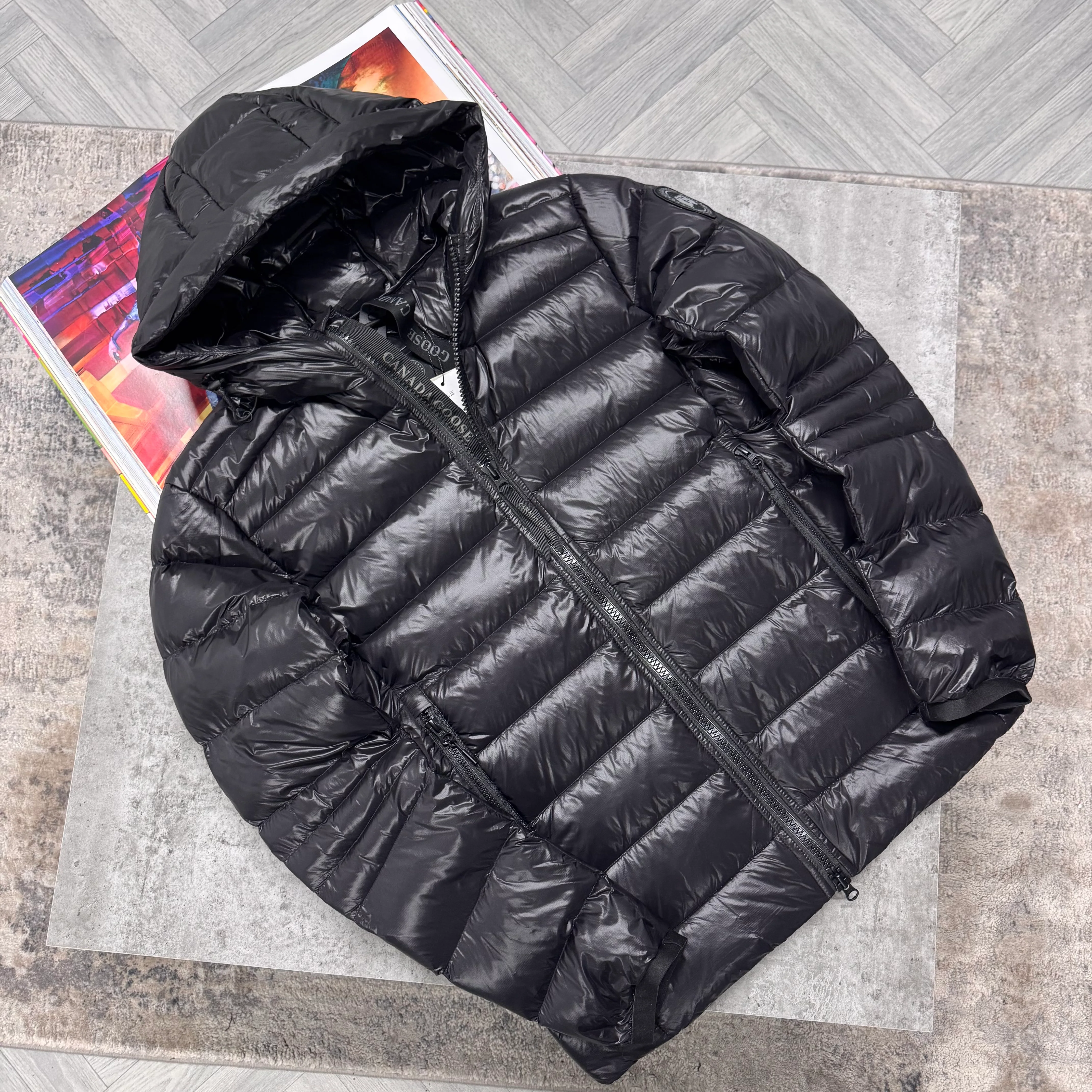 CG CROFTON BLACK BADGE COAT - BLACK - Image 5