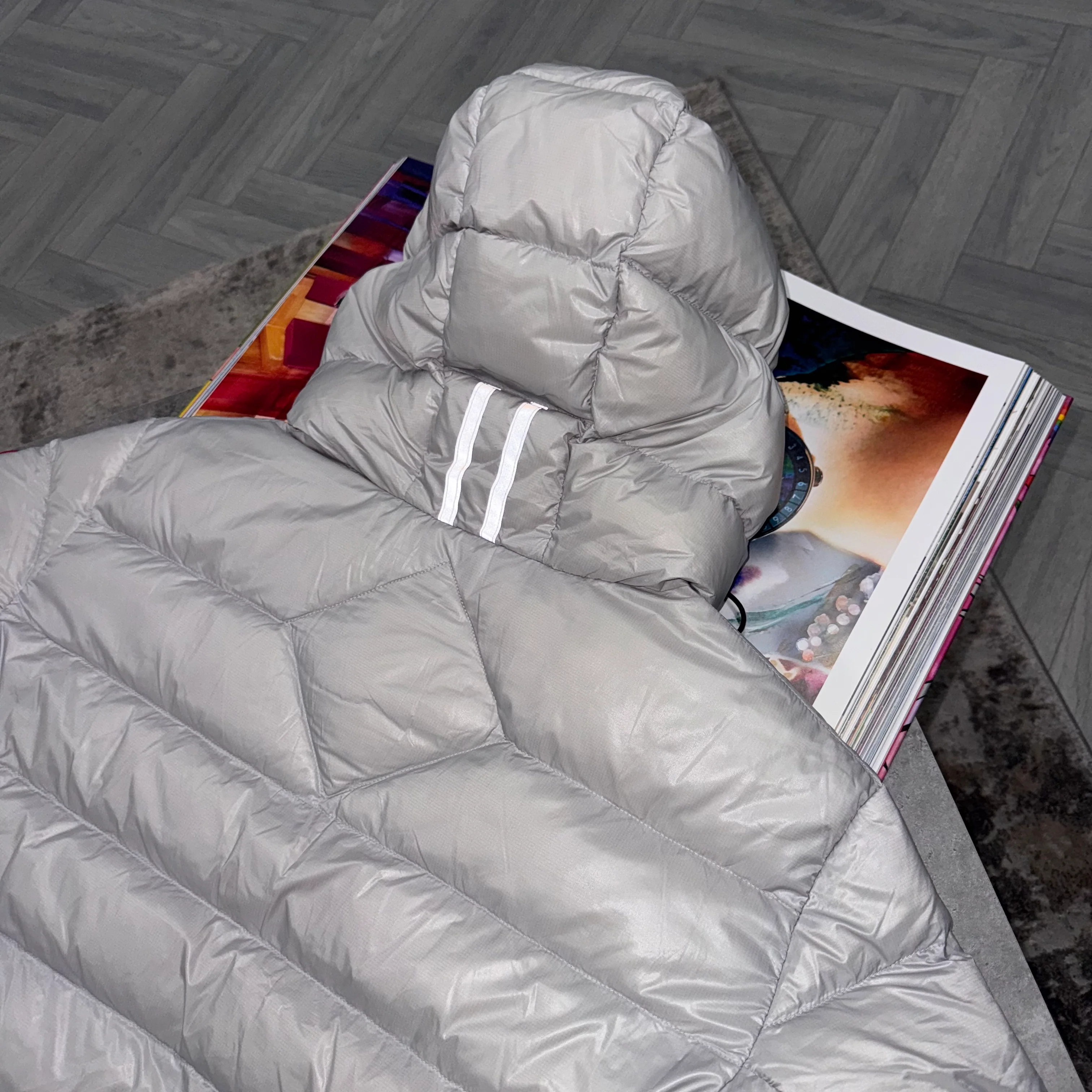 CG CROFTON COAT - LIGHT GREY - Image 3