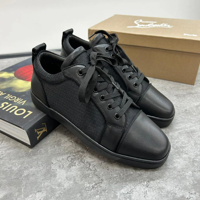 LOUB TRAINERS - BLACK / WHITE (PRE ORDER) - Image 3
