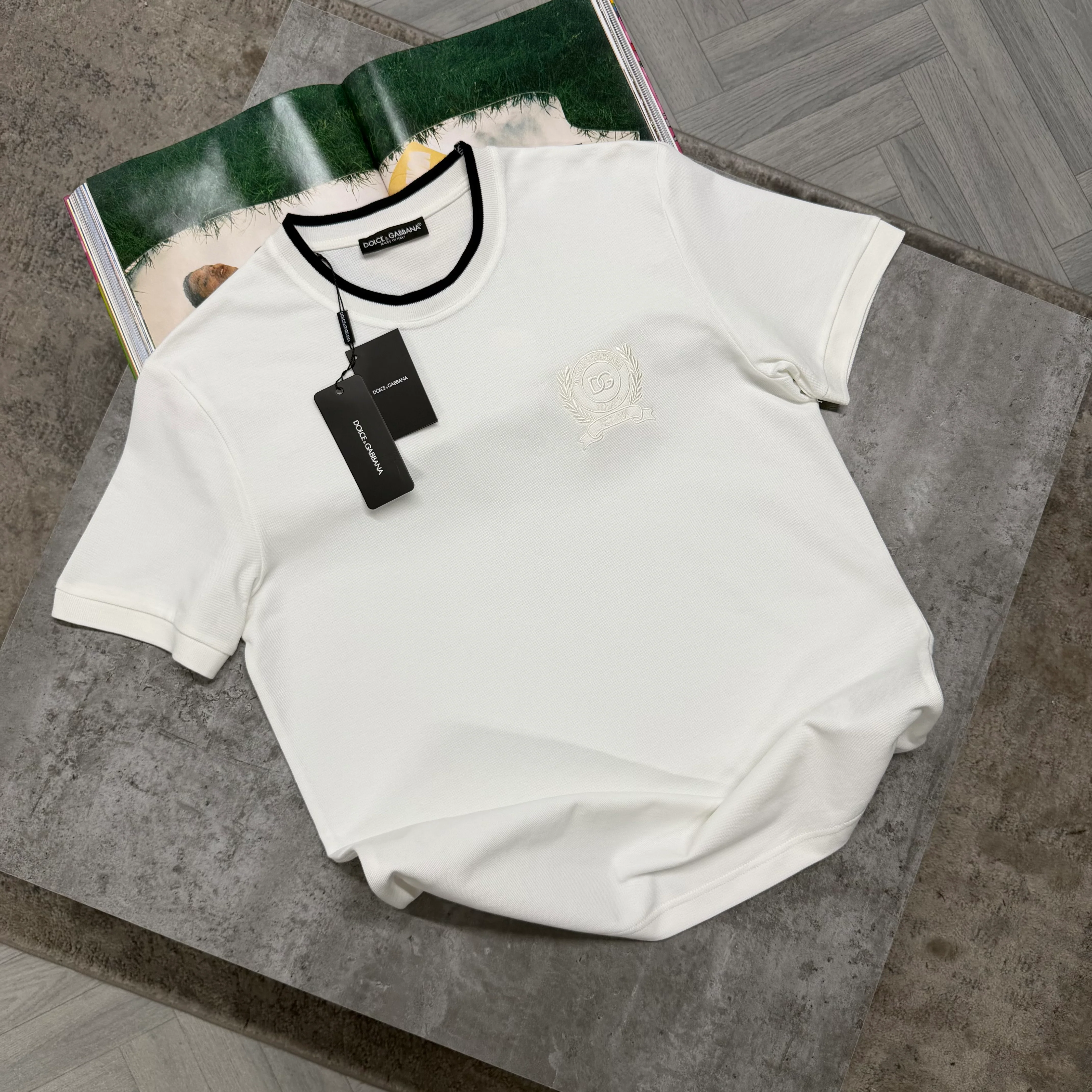 D&G T SHIRT - WHITE