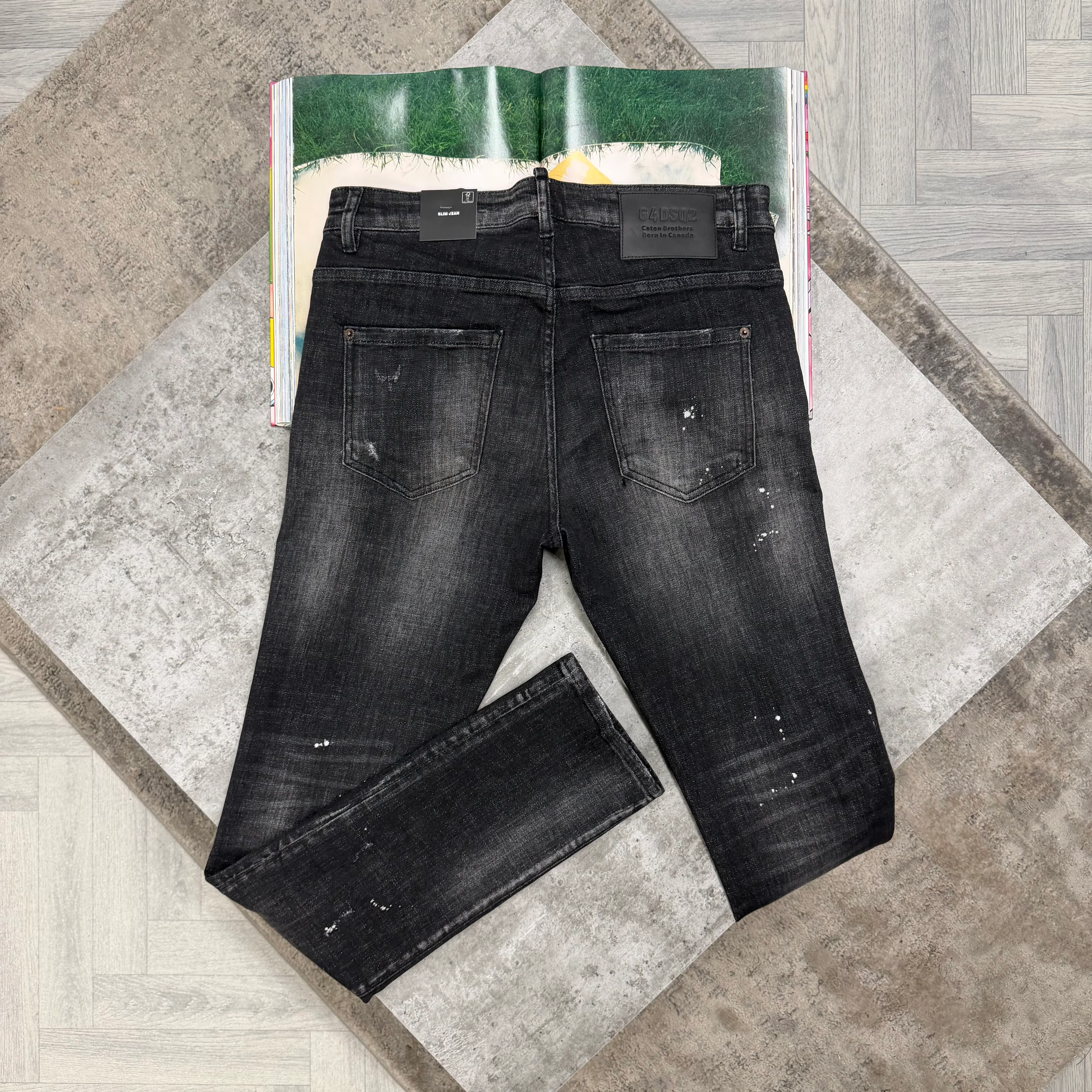 DSQ JEANS - BLACK - Image 3