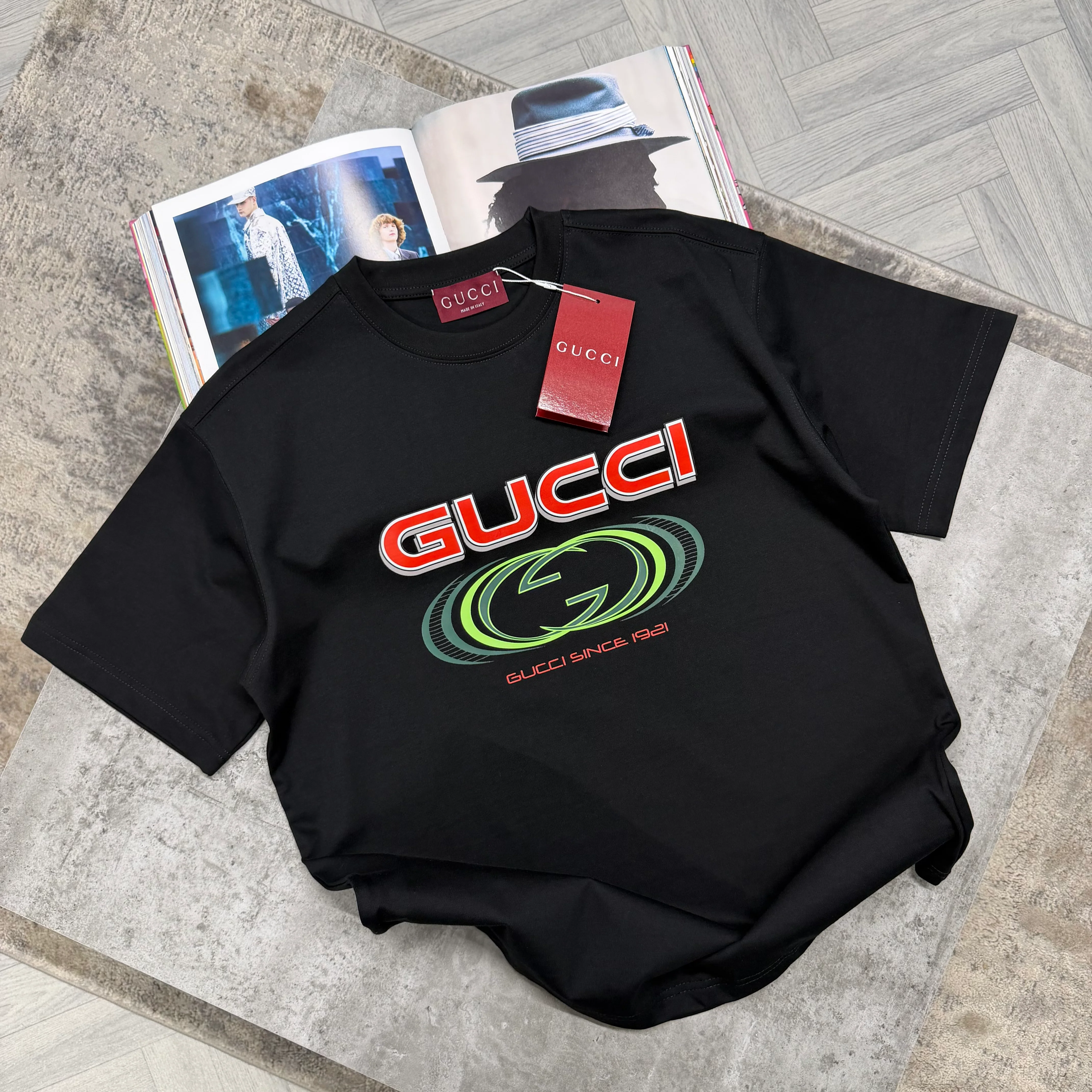 GCI LOGO T SHIRT - BLACK