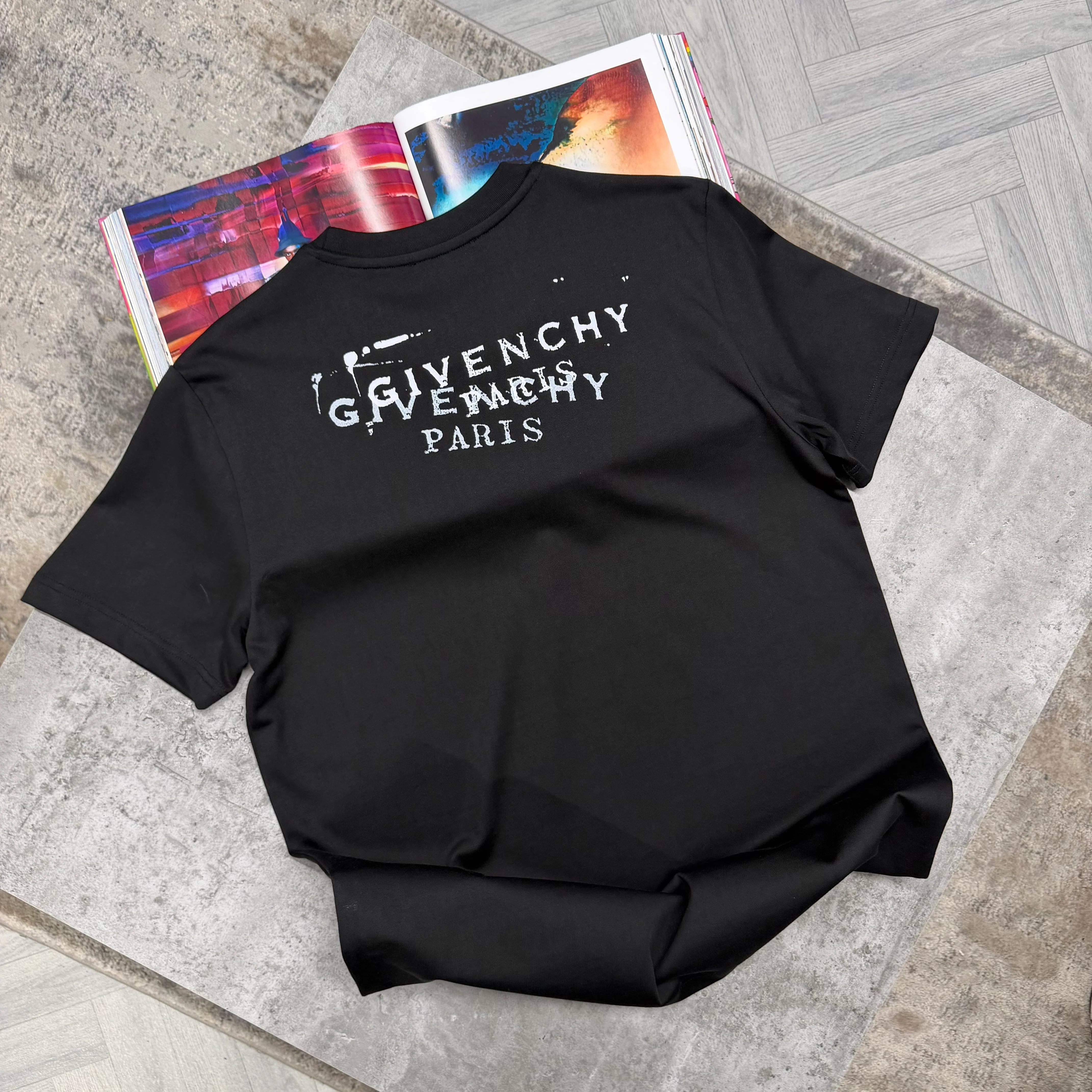 GVY PARIS T SHIRT - BLACK - Image 2