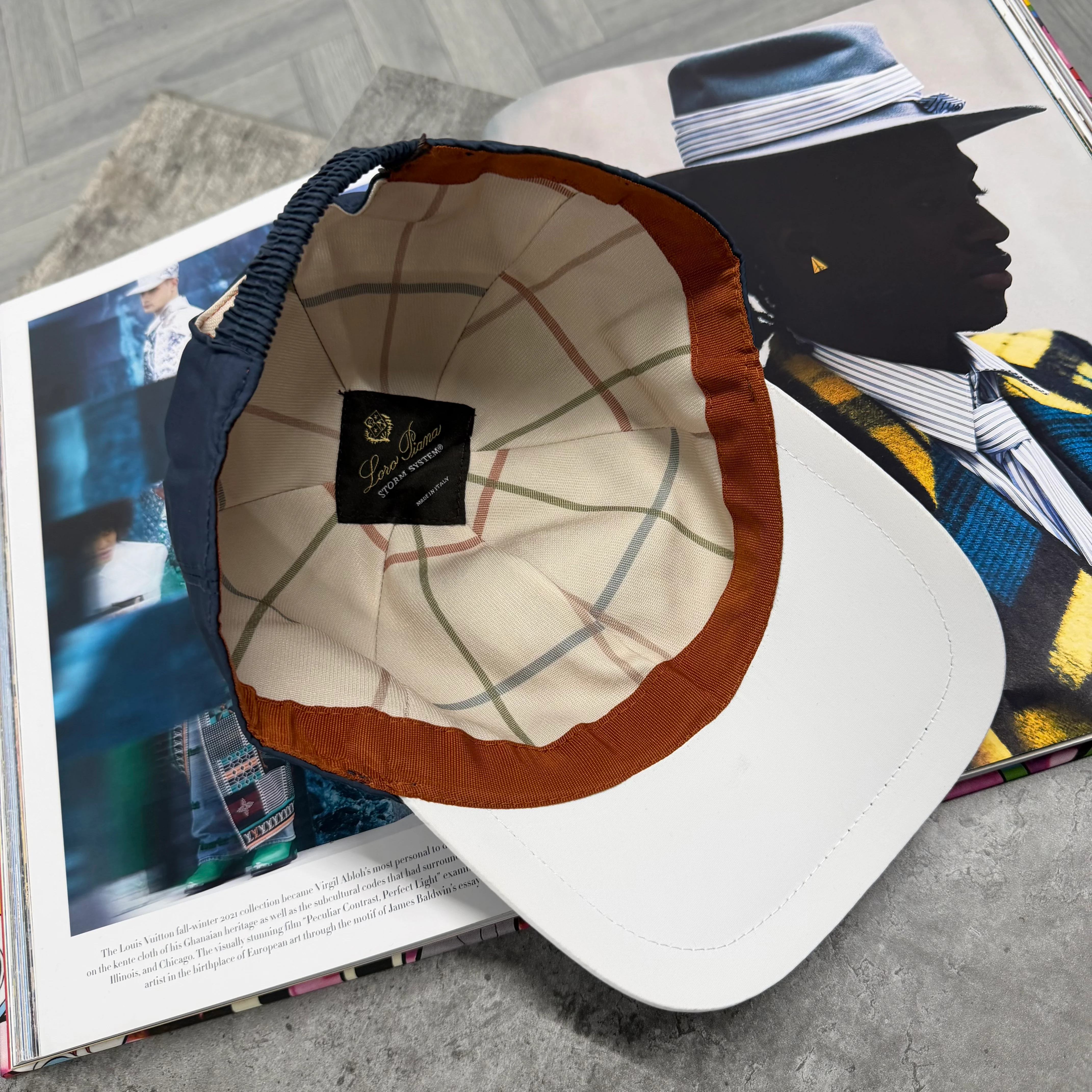 LORO CAP - NAVY - Image 3