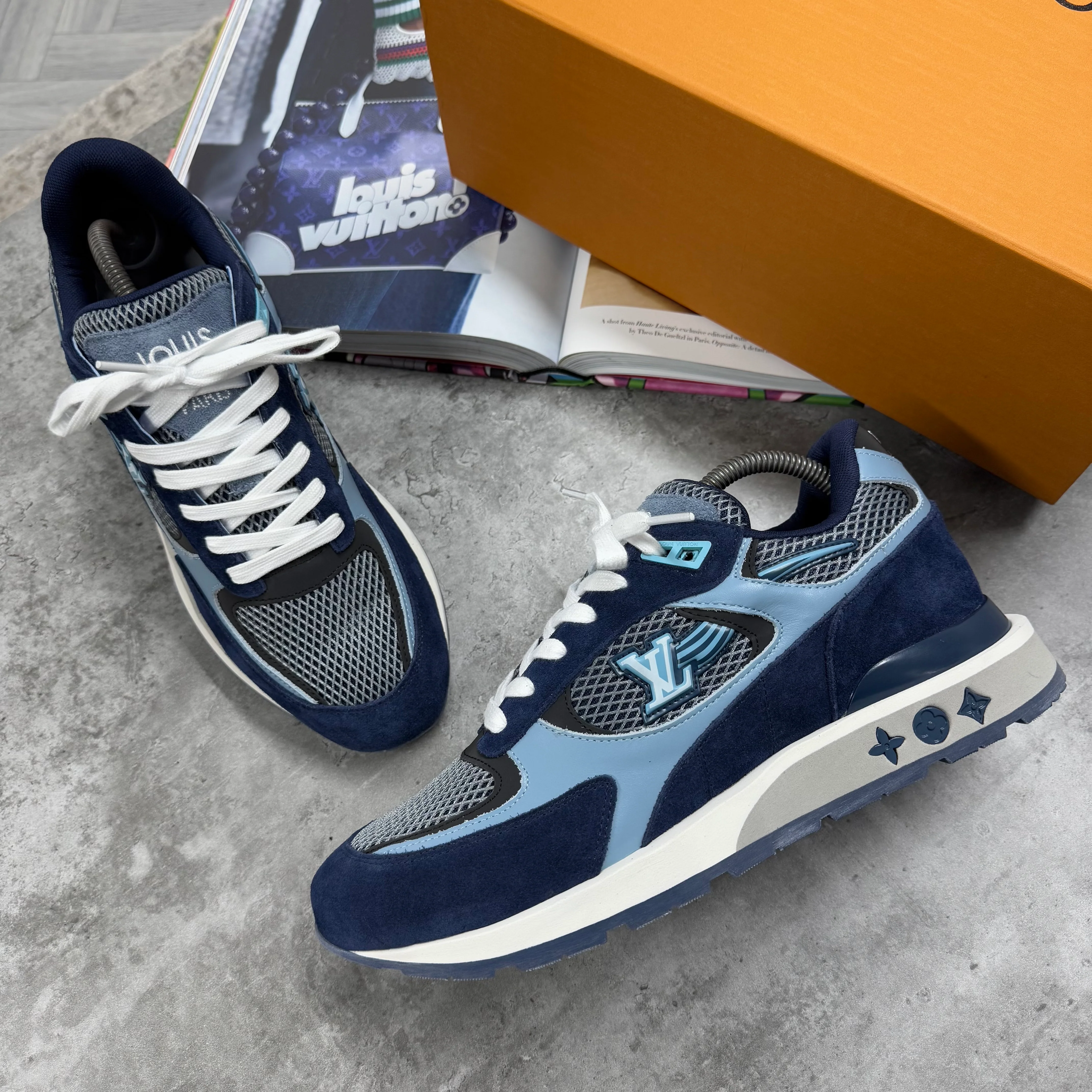 (PRE ORDER) LVE RUNAWAY TRAINERS - BLUE - Image 2