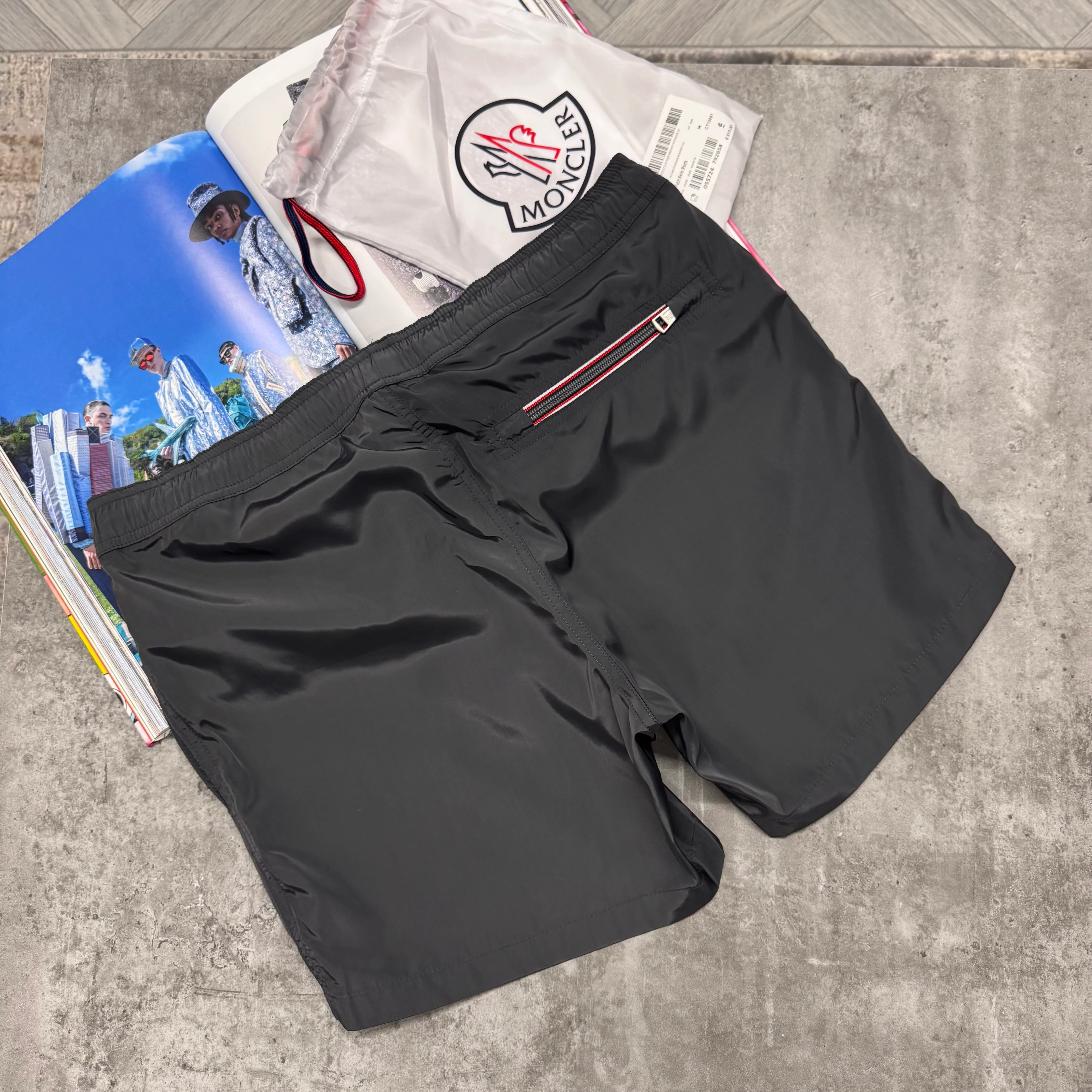 MNCLR BAGGED SWIMS - ANTHRACITE - Image 2