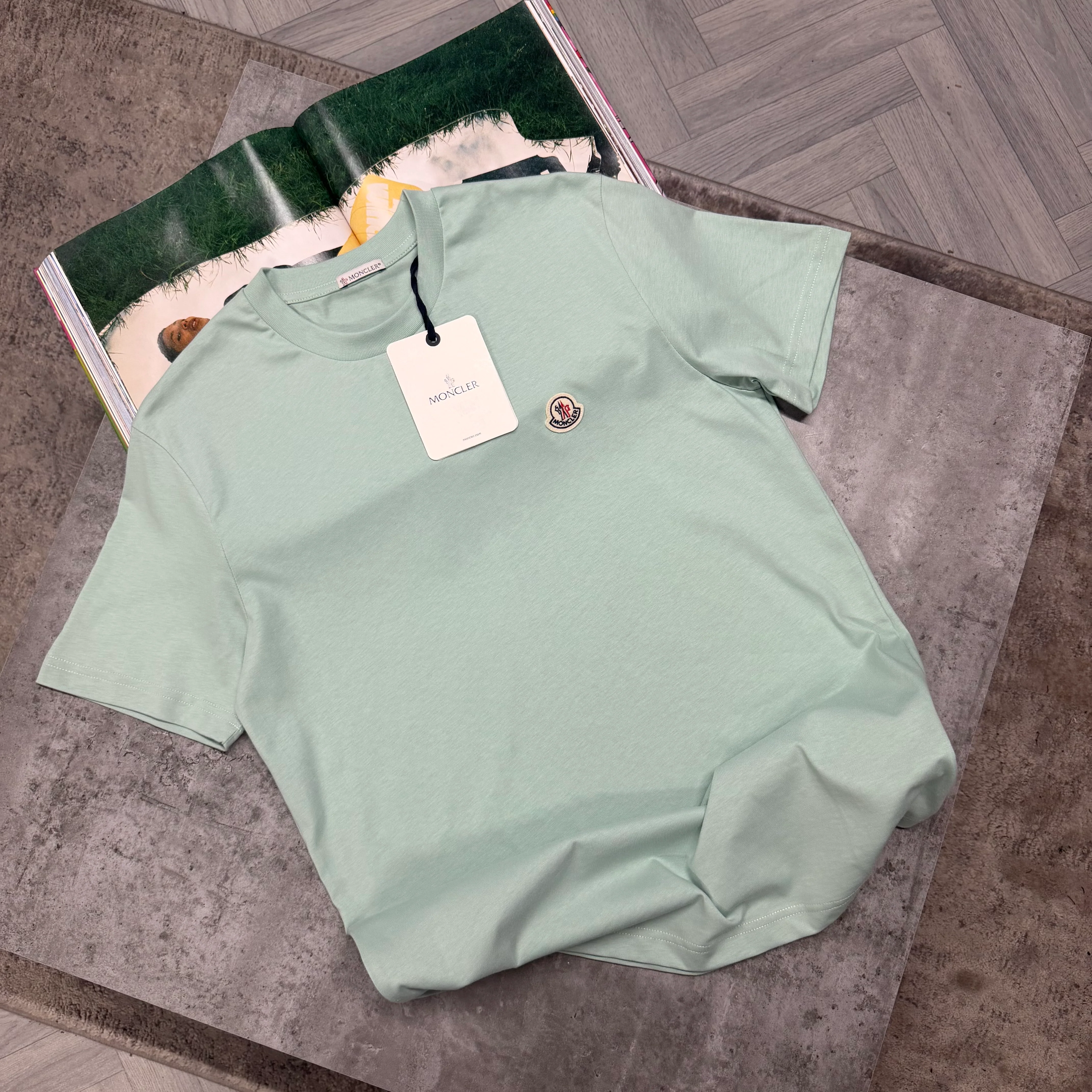 MNCLR LOGO T SHIRT - LIME
