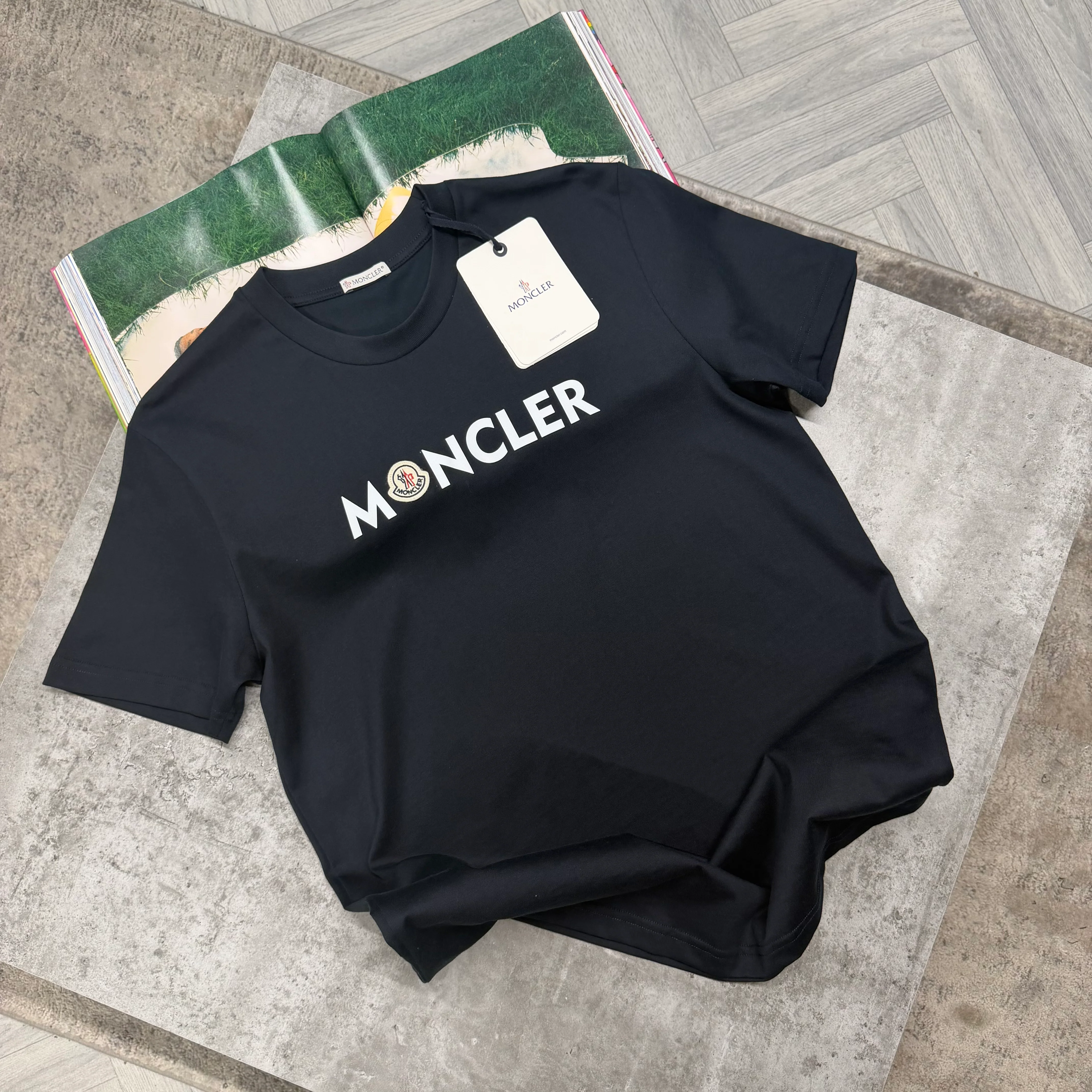 MNCLR LOGO T SHIRT - NAVY