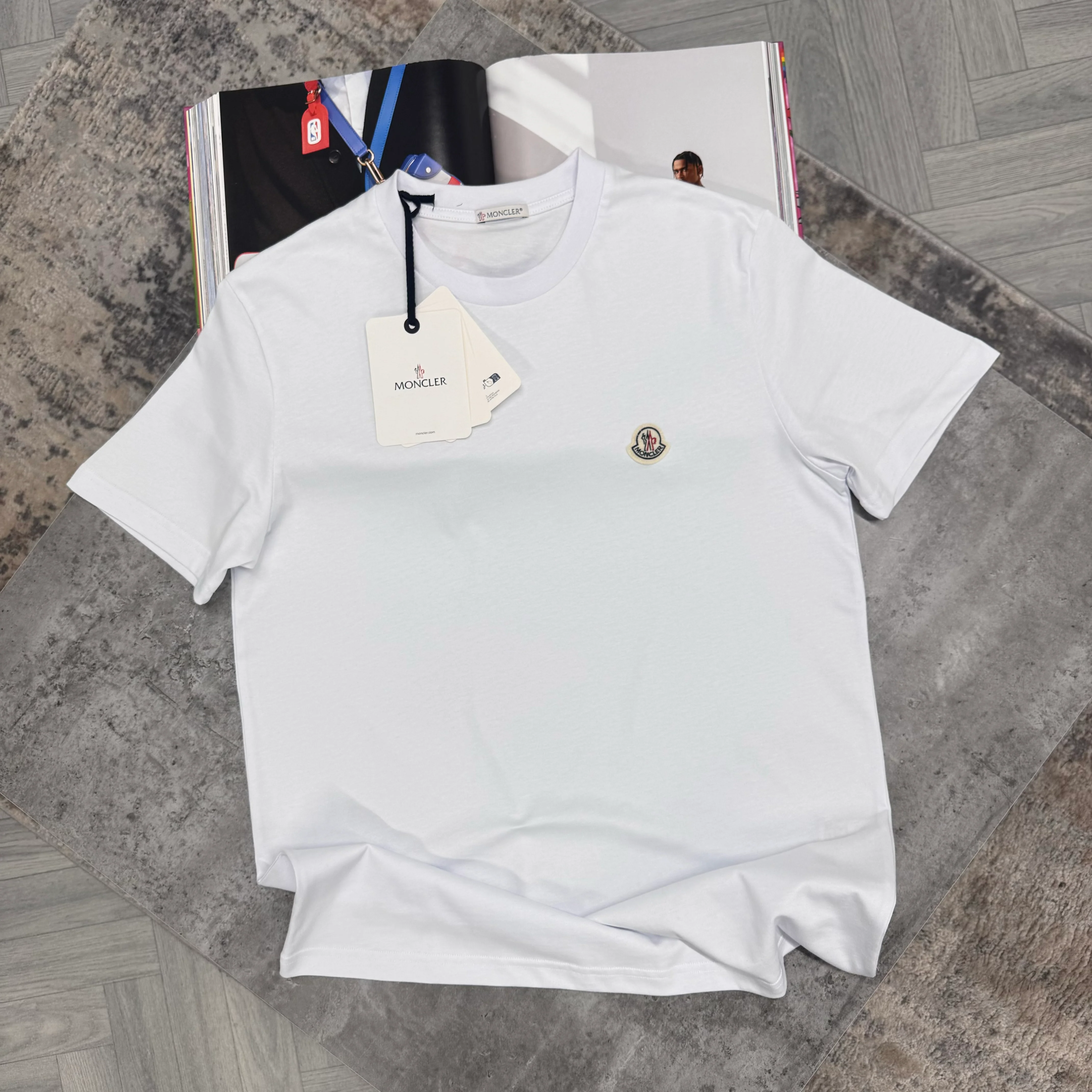 MNCLR LOGO T SHIRT - WHITE