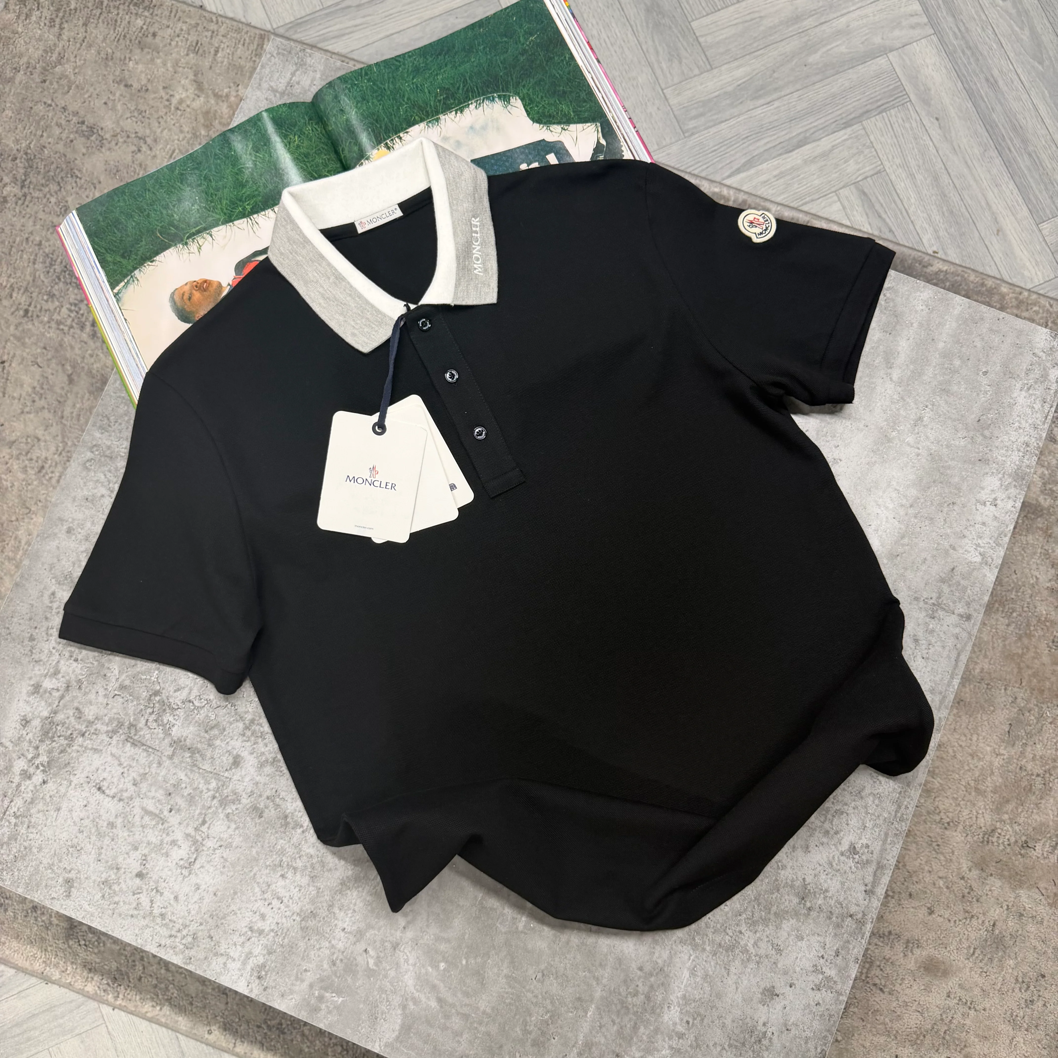 MNCLR PIQUET POLO - BLACK