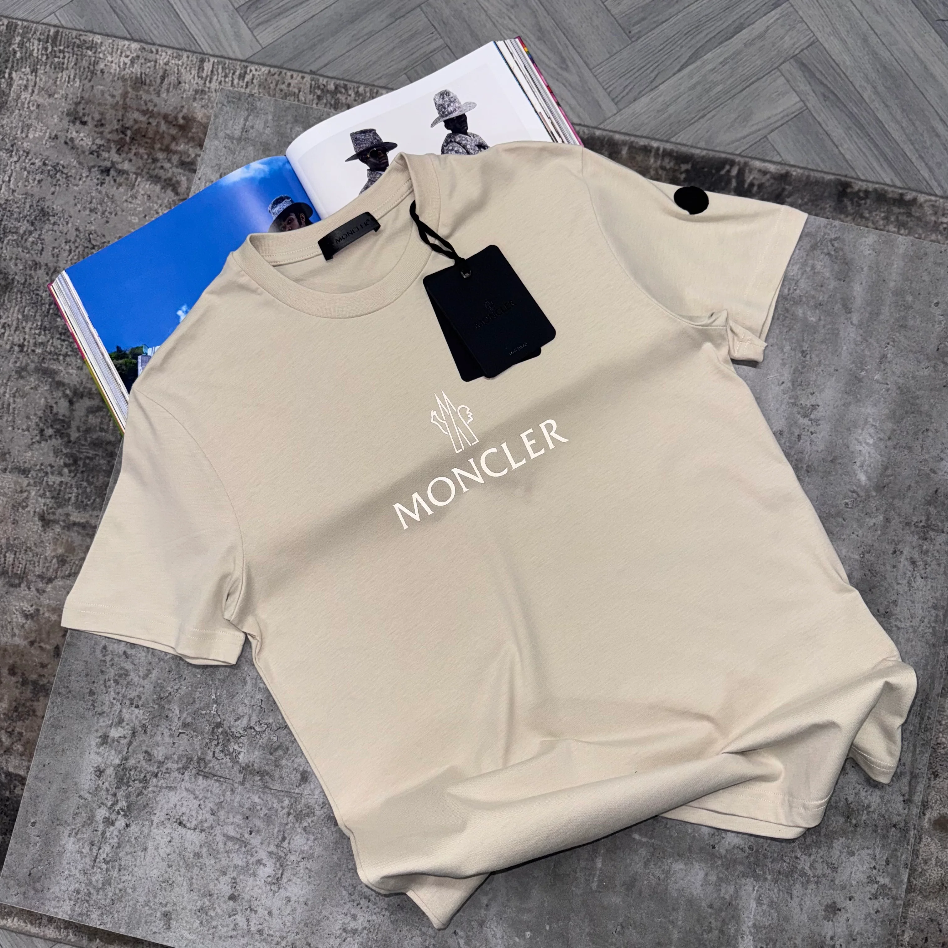 MNCLR REFLECTIVE T SHIRT - BEIGE - Image 2