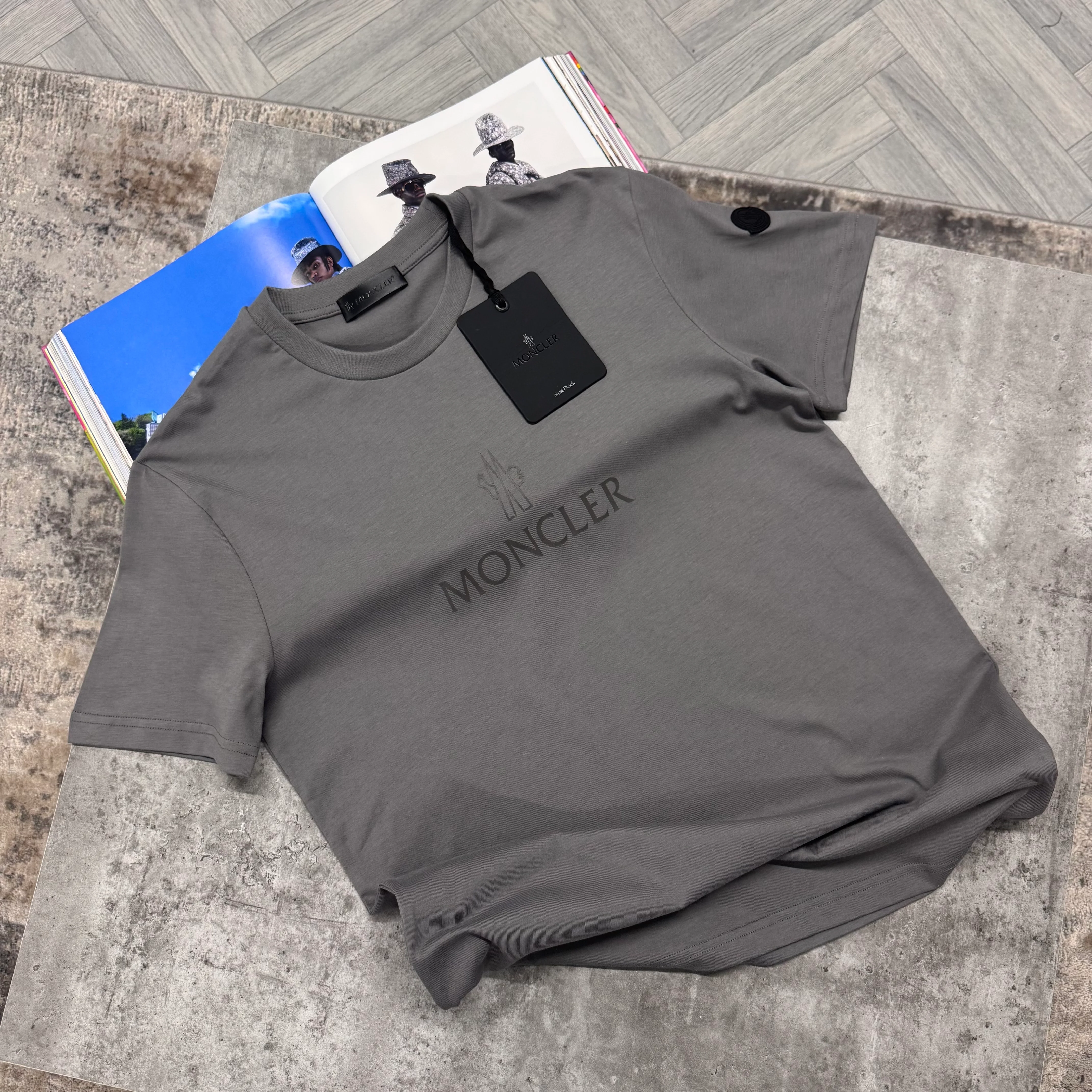 MNCLR REFLECTIVE T SHIRT - CHARCOAL - Image 2