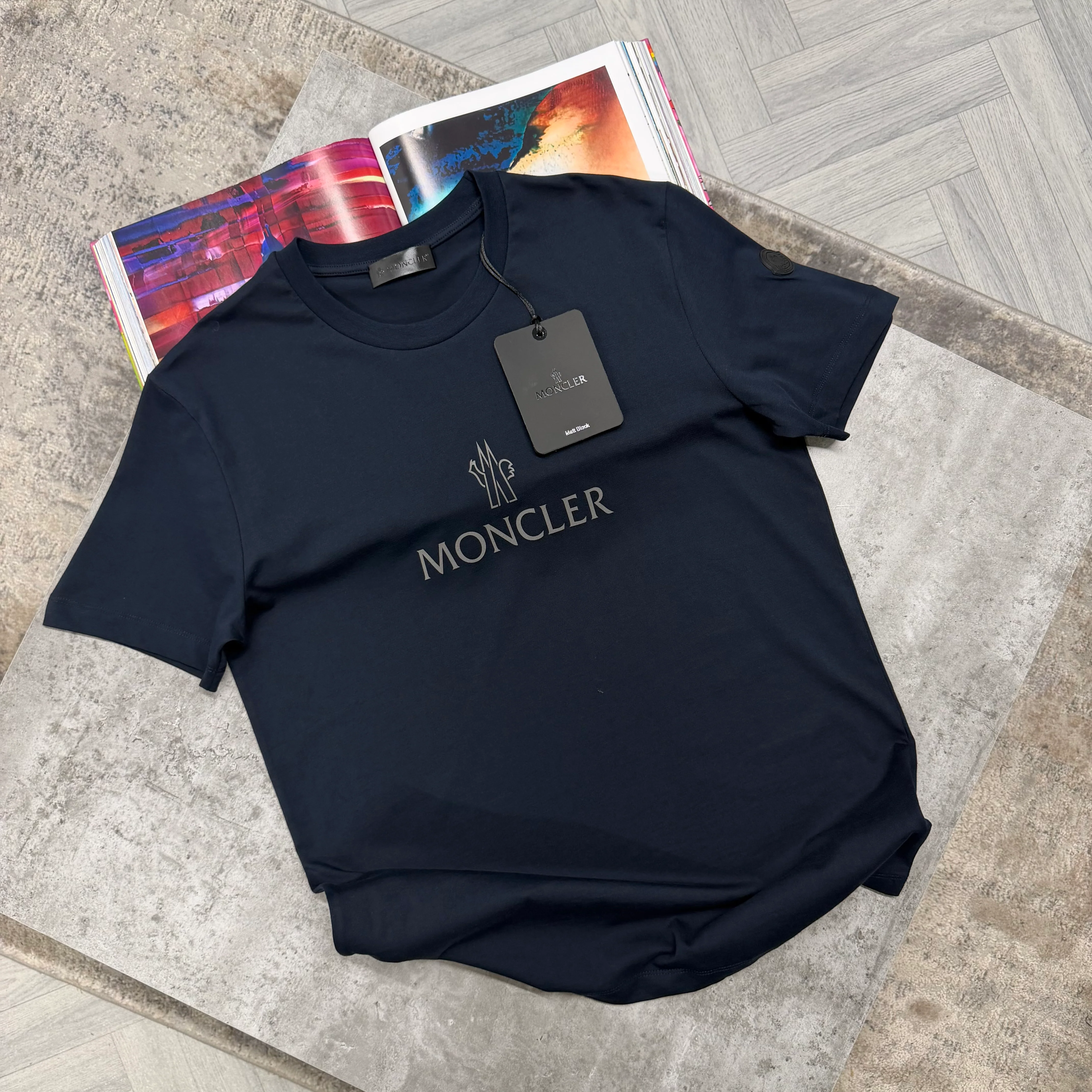 MNCLR REFLECTIVE T SHIRT - NAVY - Image 2