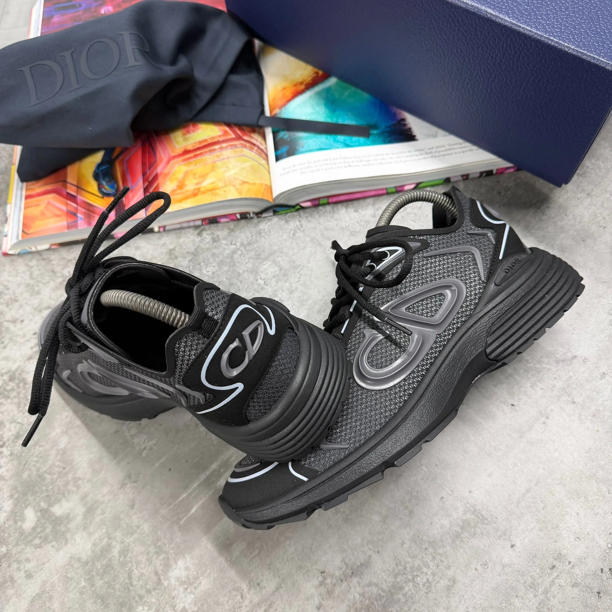(PRE ORDER) B30 TRAINERS - BLACK FROST - Image 2