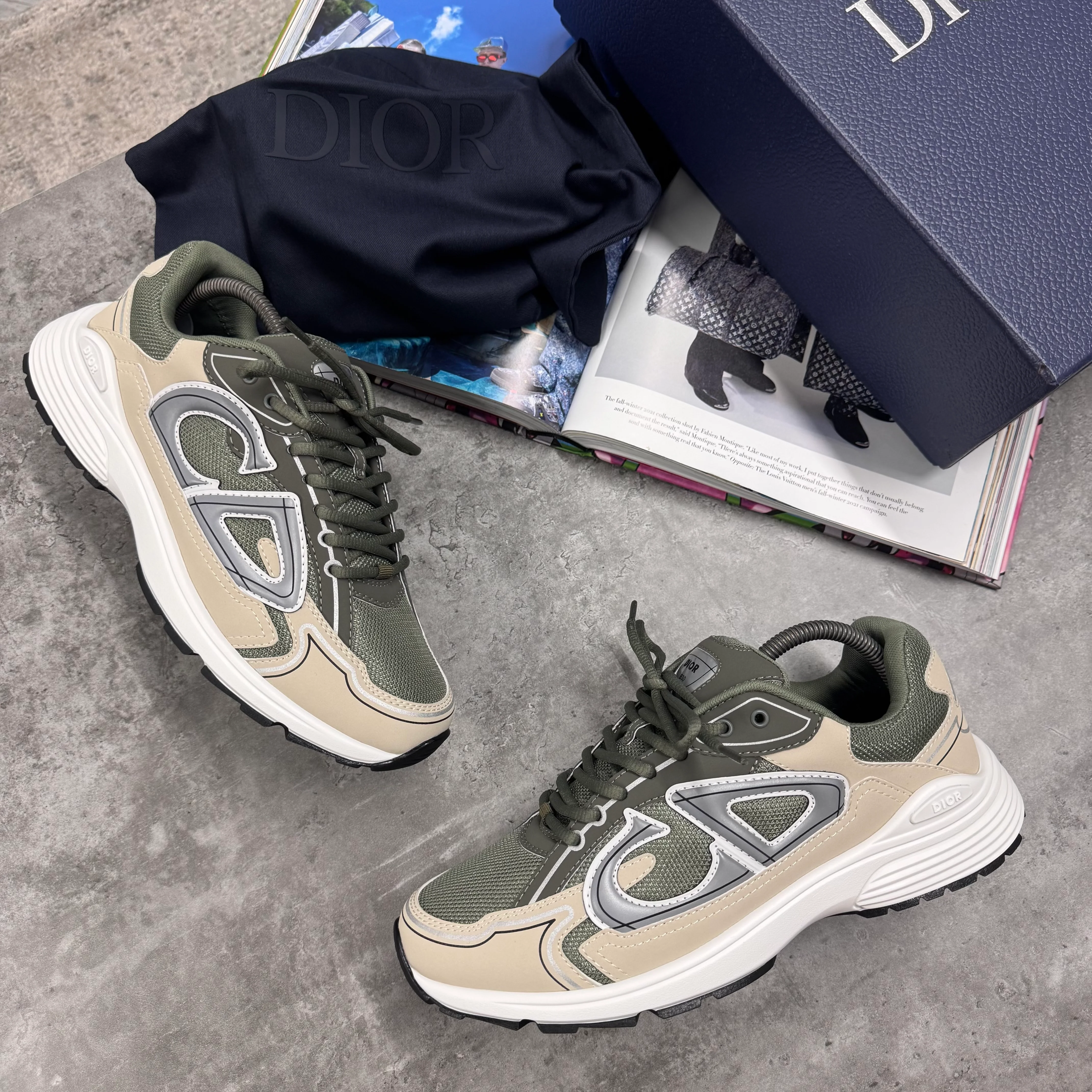 (PRE ORDER) B30 TRAINERS - OLIVE