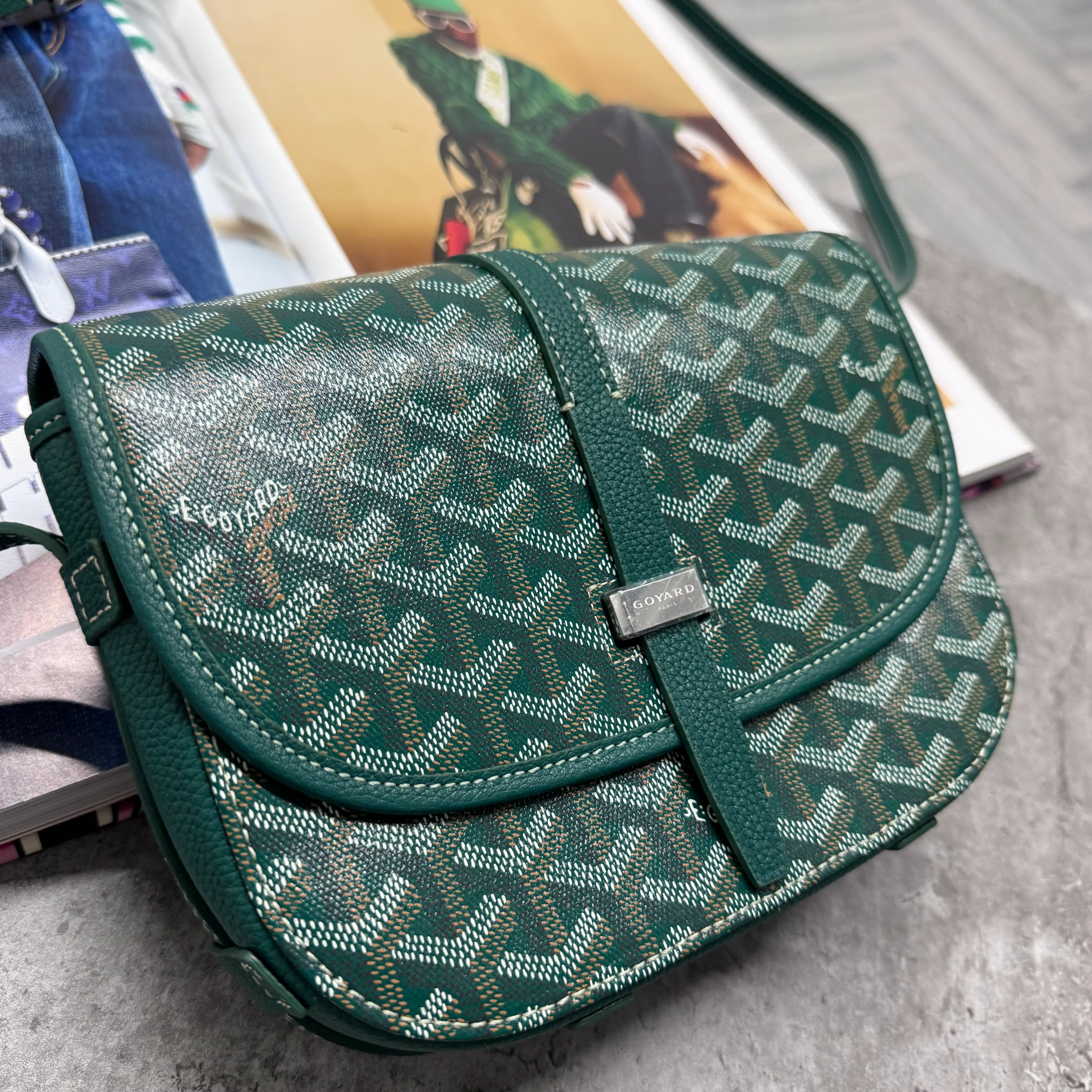 (PRE ORDER) GYRD MAN BAG - GREEN - Image 2