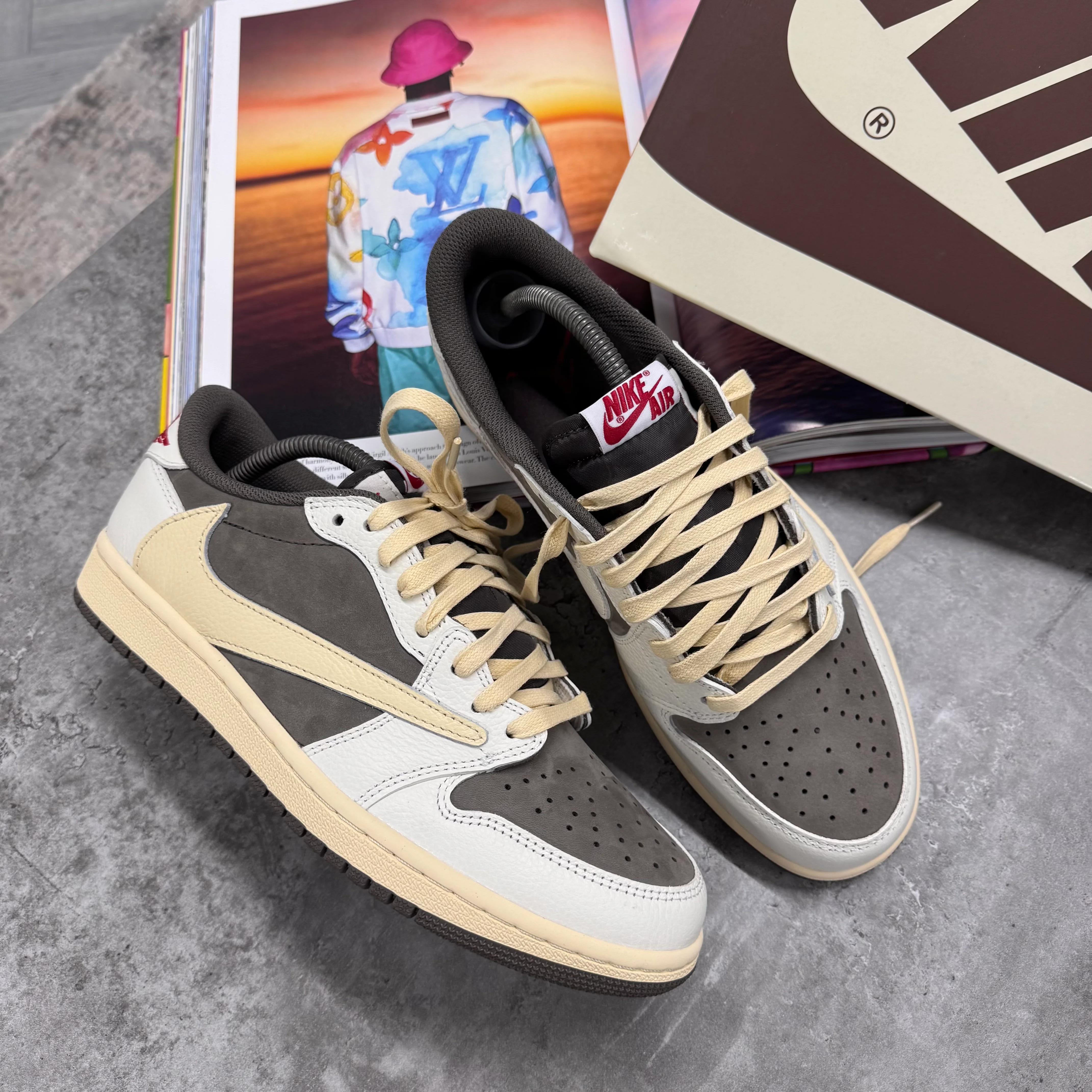 (PRE ORDER) NI X TS JORDAN 1 - REVERSE MOCHA - Image 2
