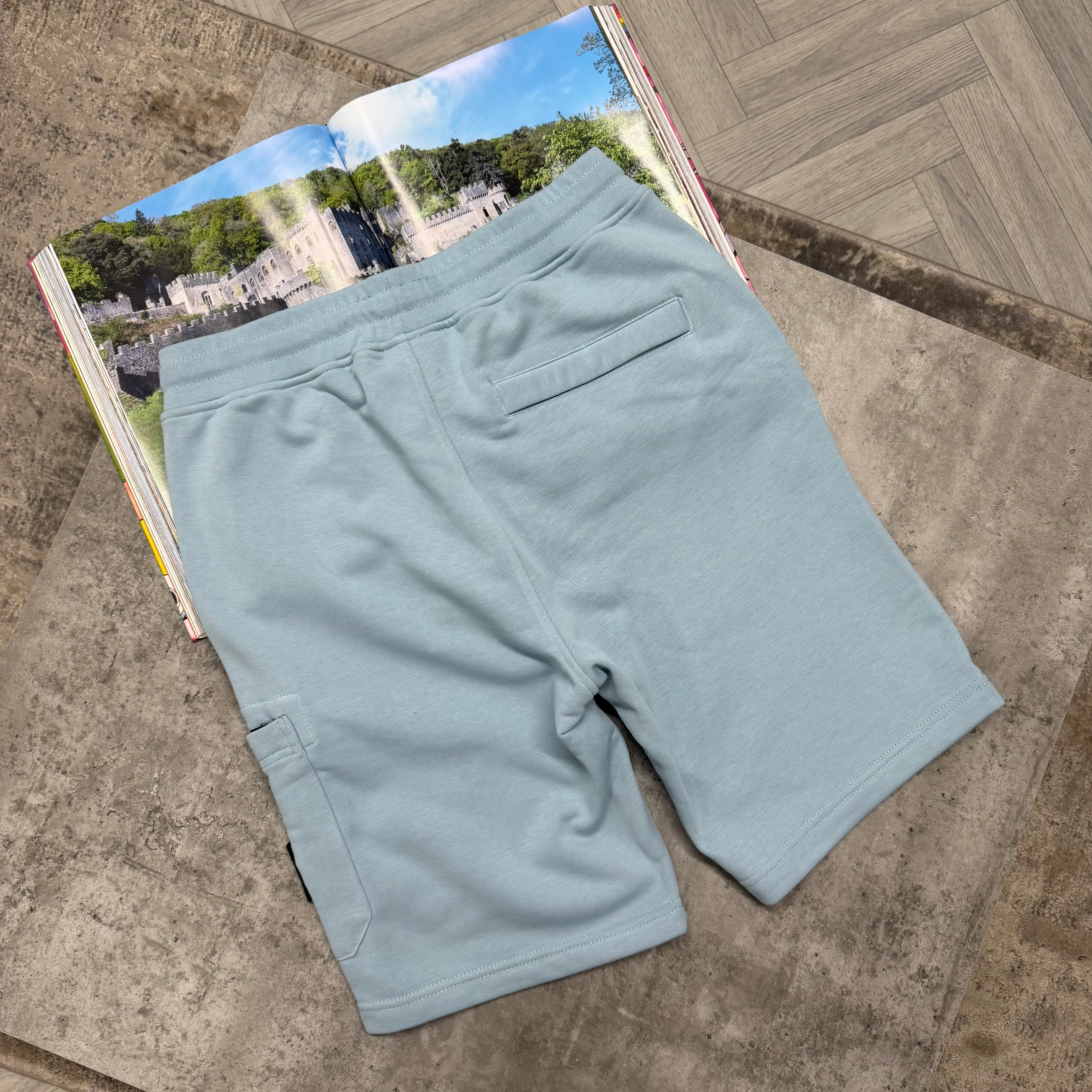 SI COTTON CARGO SHORTS - BLUE - Image 2