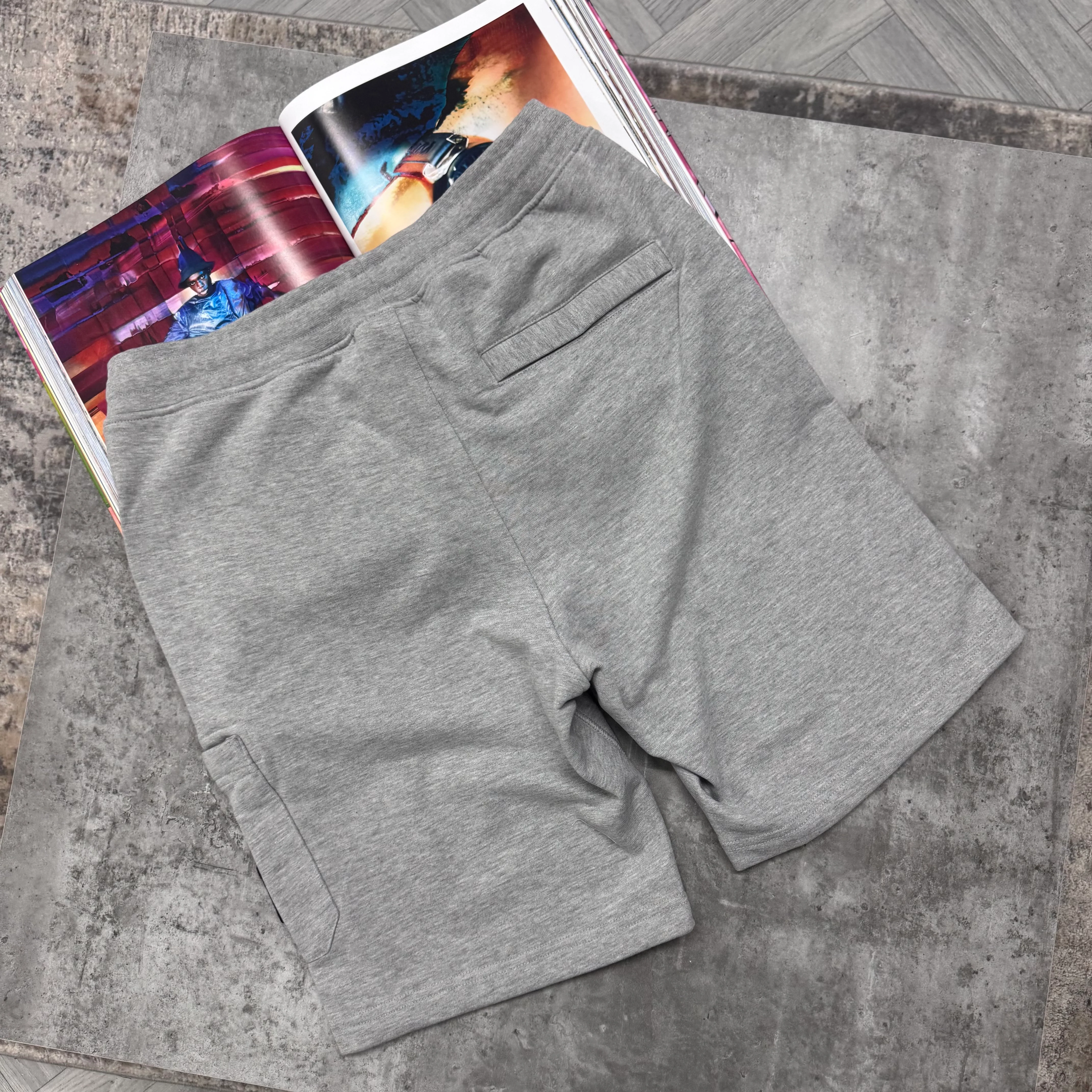 SI COTTON CARGO SHORTS - GREY - Image 2