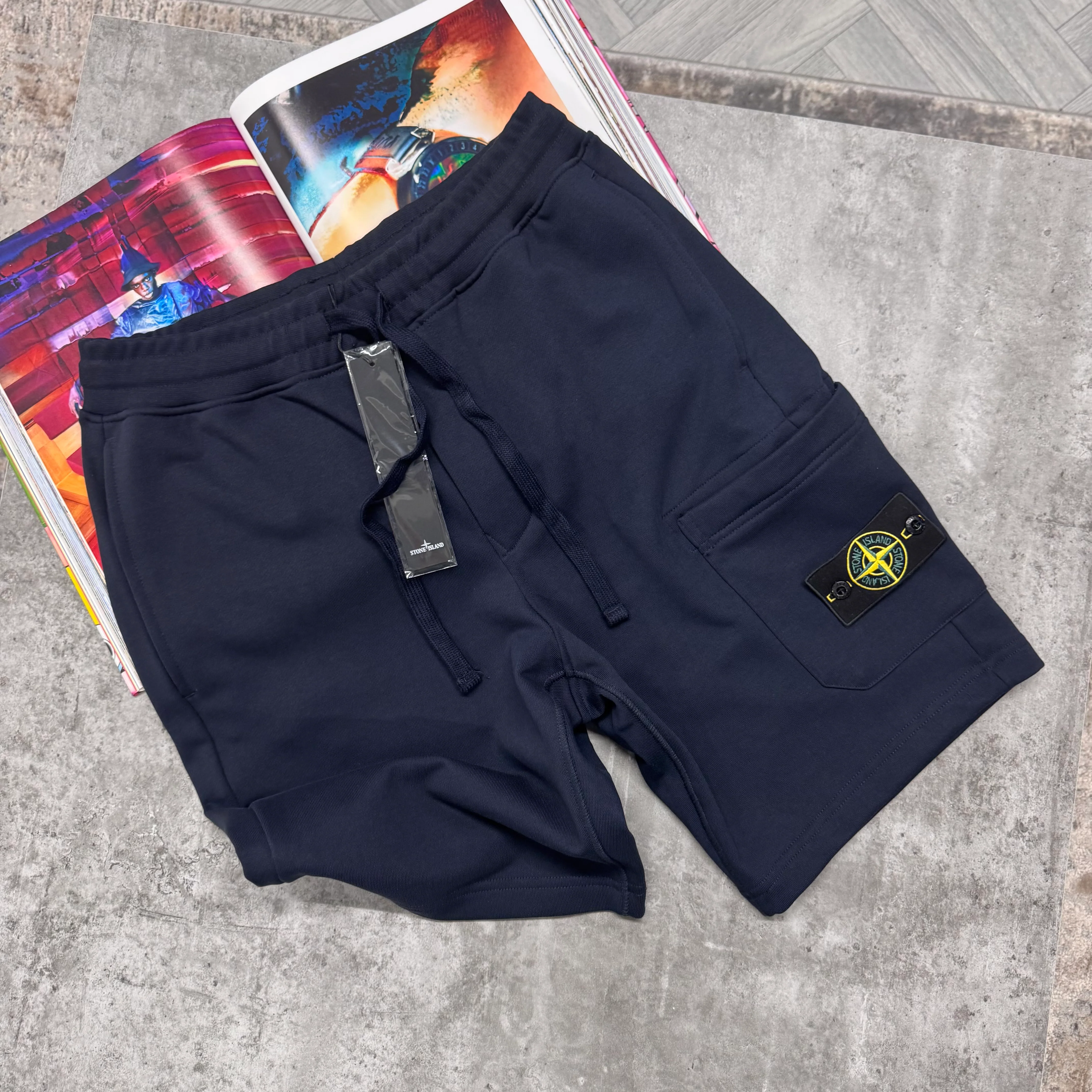 SI COTTON CARGO SHORTS - NAVY